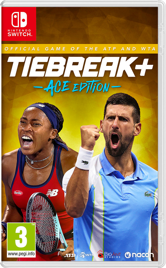 TIEBREAK: Official Game of the ATP & WTA - ACE Edition - Nintendo Switch - Video Games by Maximum Games Ltd (UK Stock Account) The Chelsea Gamer