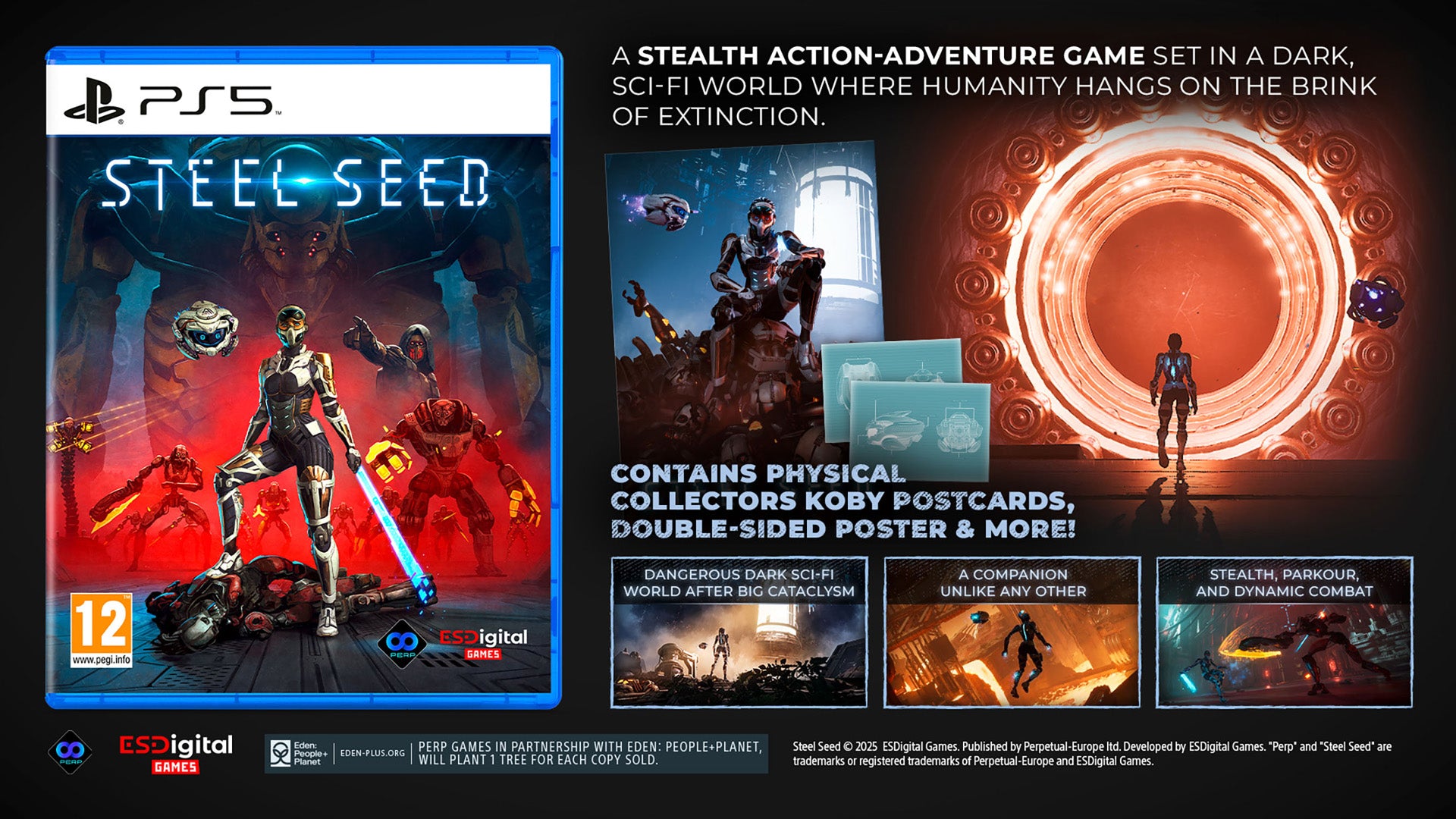 Steel Seed - PlayStation 5 - Video Games by Maximum Games Ltd (UK Stock Account) The Chelsea Gamer