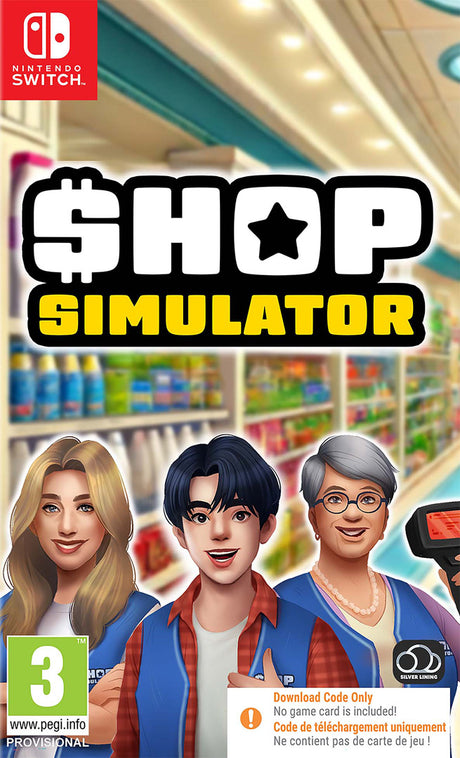 Shop Simulator - Nintendo Switch - Code In A Box - Video Games by Silver Lining Interactive The Chelsea Gamer