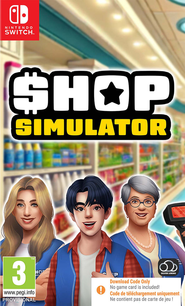 Shop Simulator - Nintendo Switch - Code In A Box - Video Games by Silver Lining Interactive The Chelsea Gamer