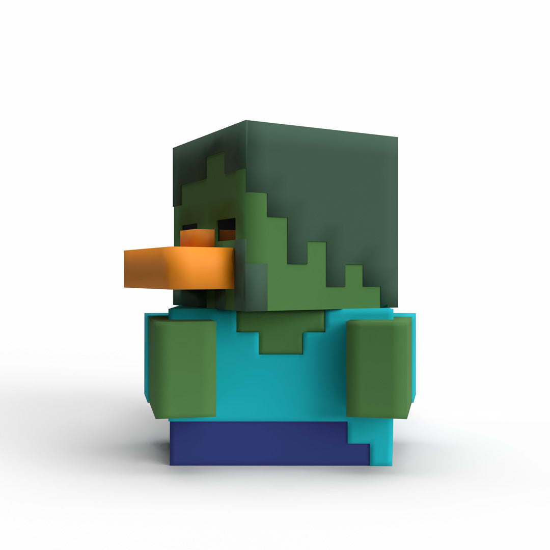 Numskull - Minecraft: Zombie TUBBZ (First Edition) Collectible Duck - Merchandise by Numskull Designs The Chelsea Gamer