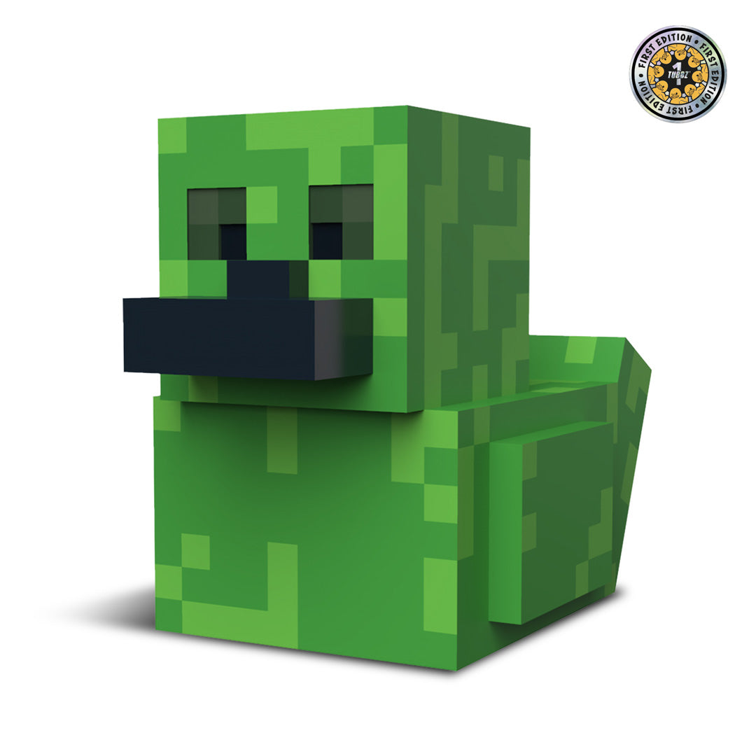 Numskull - Minecraft: Creeper TUBBZ (First Edition) Collectible Duck - Merchandise by Numskull Designs The Chelsea Gamer