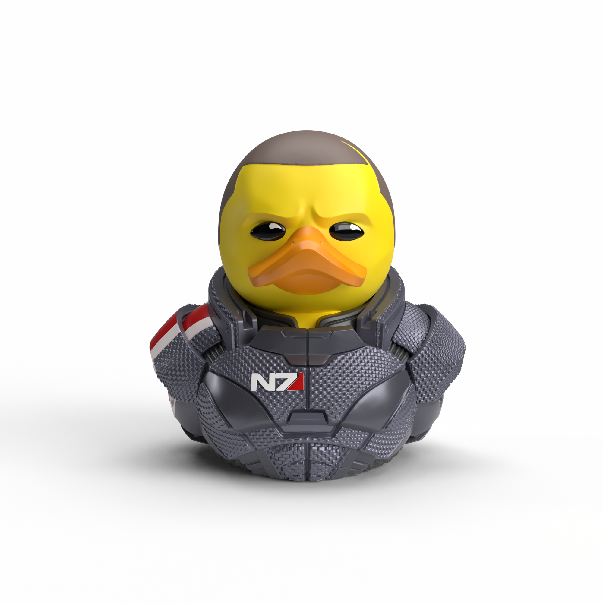 Numskull - Mass Effect: Commander Shepard (Male) TUBBZ Collectible Mini Duck - Merchandise by Numskull Designs The Chelsea Gamer