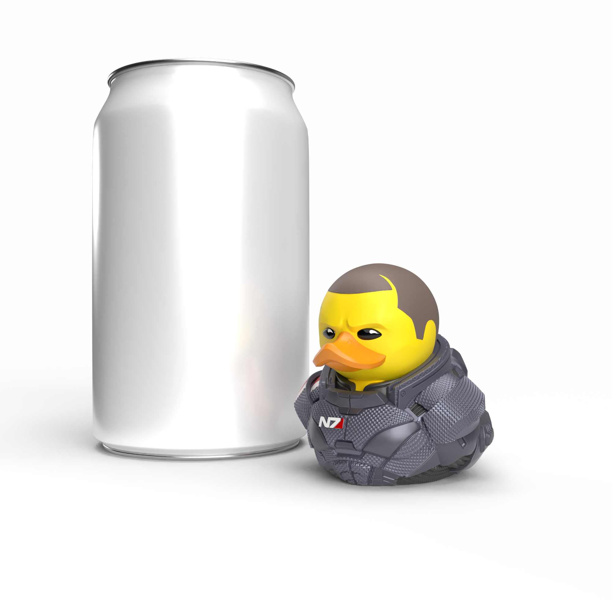 Numskull - Mass Effect: Commander Shepard (Male) TUBBZ Collectible Mini Duck - Merchandise by Numskull Designs The Chelsea Gamer