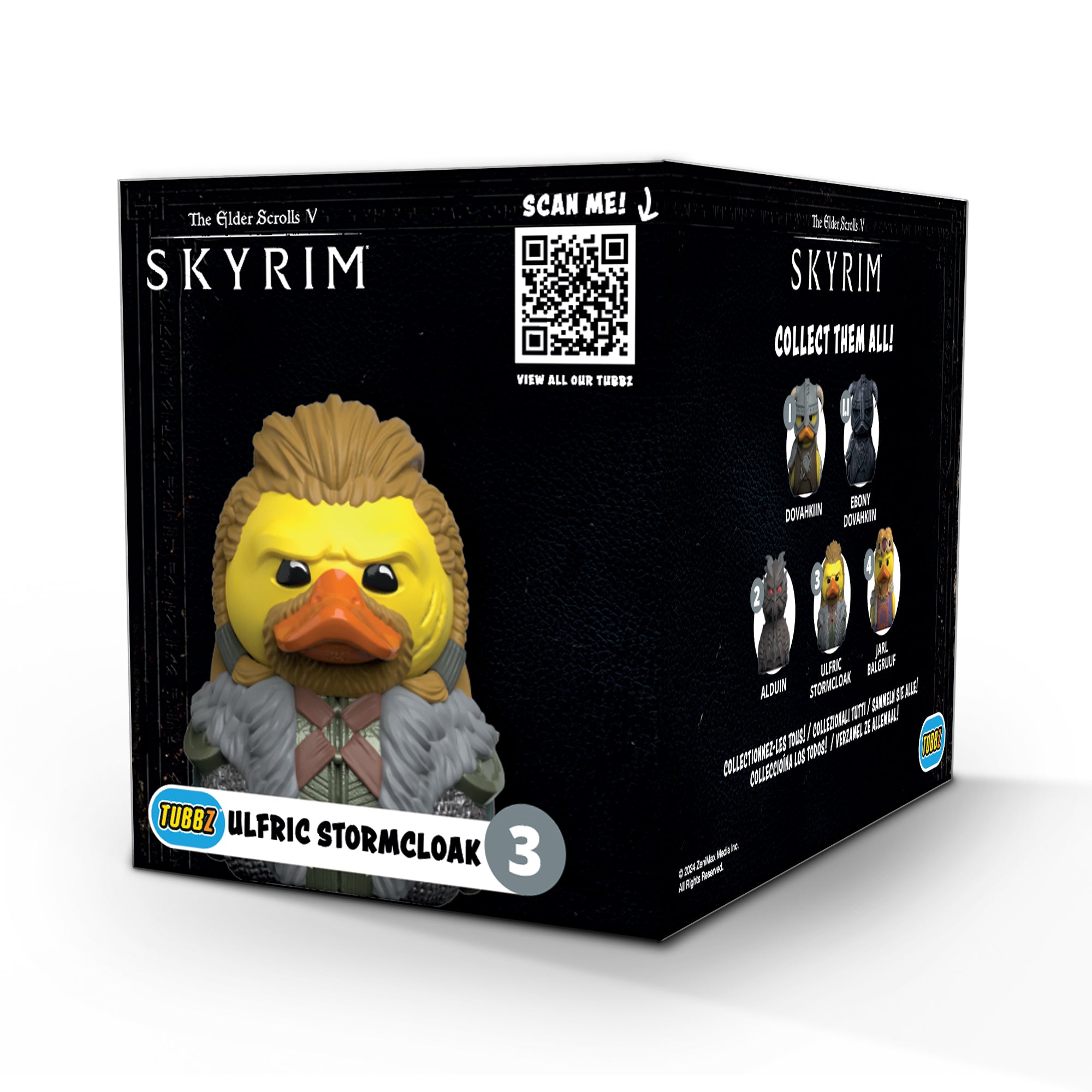 Numskull - Skyrim: Ulfric Stormcloak TUBBZ (Boxed Edition) Collectable Duck - Merchandise by Numskull Designs The Chelsea Gamer
