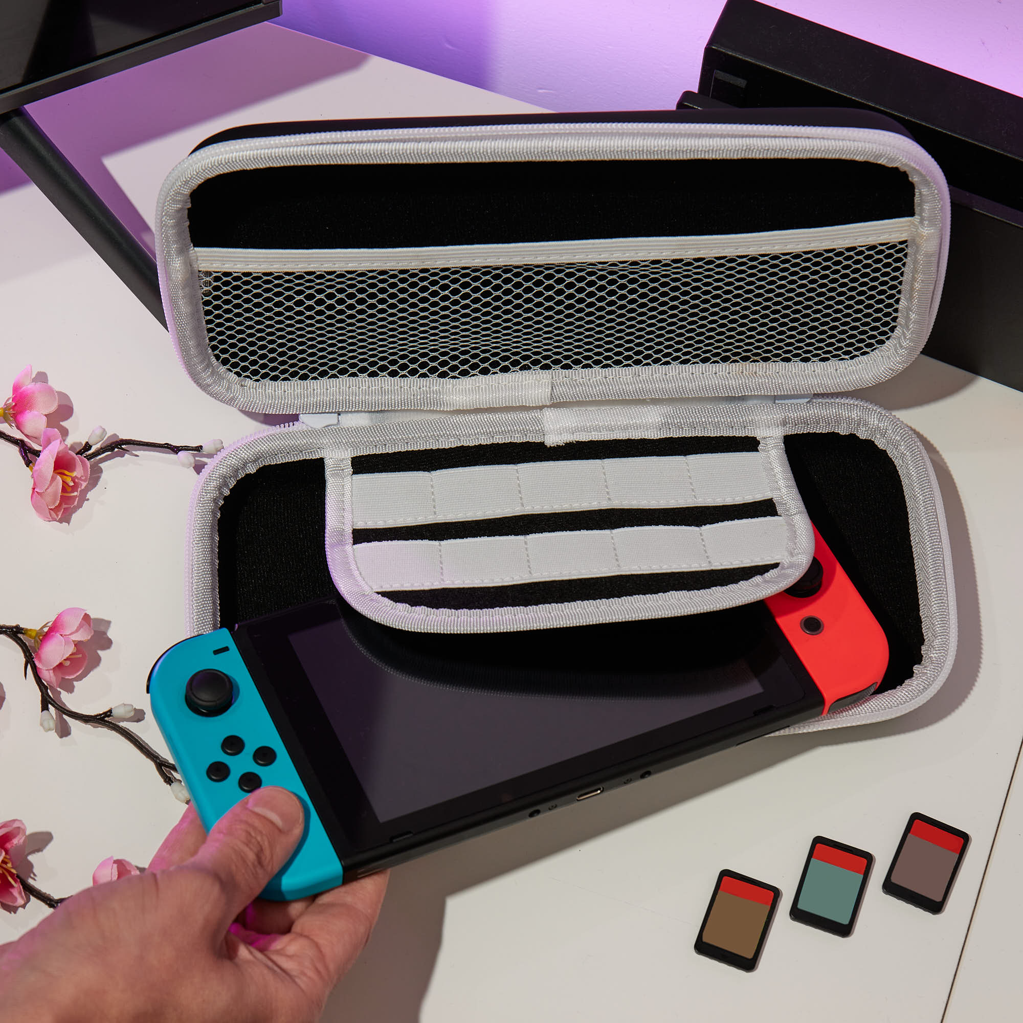 Sonic the Hedgehog ‘Sakura - Shadow the Hedgehog’ Case for Nintendo Switch - Console Accessories by Numskull Designs The Chelsea Gamer