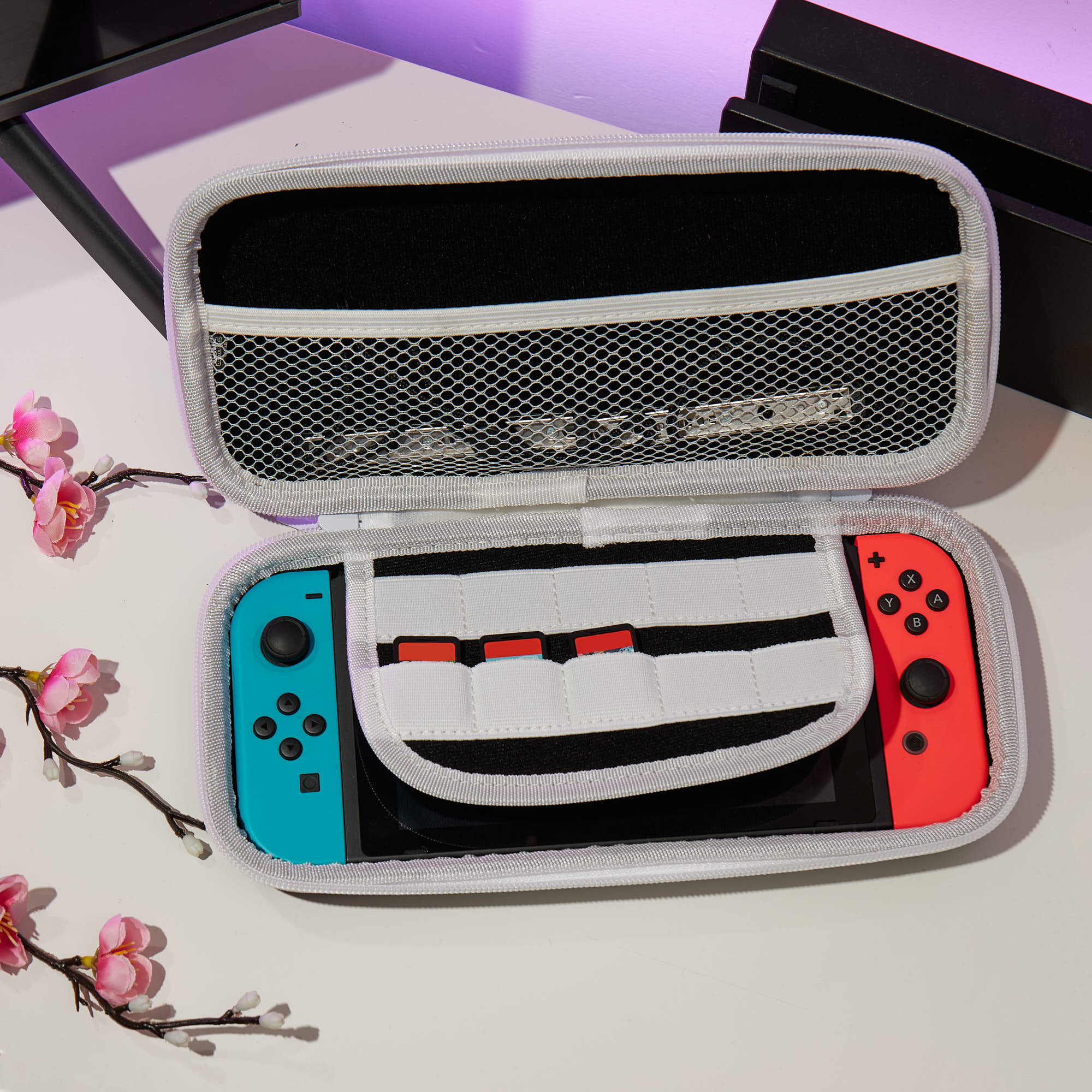Sonic the Hedgehog ‘Sakura - Shadow the Hedgehog’ Case for Nintendo Switch - Console Accessories by Numskull Designs The Chelsea Gamer
