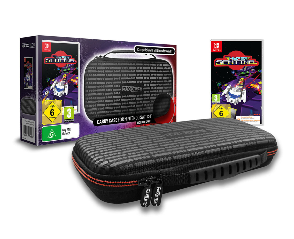 Premium Carry Case and Hyper Sentinel Bundle - Nintendo Switch - Code In A Box - Video Games by Contact Sales The Chelsea Gamer