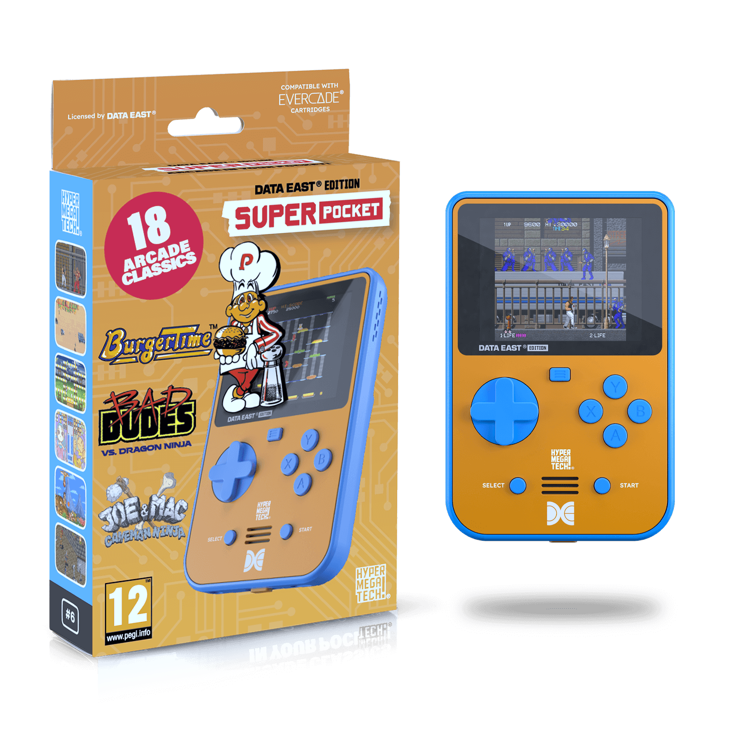HyperMegaTech Super Pocket Data East Edition! - Console pack by Blaze The Chelsea Gamer