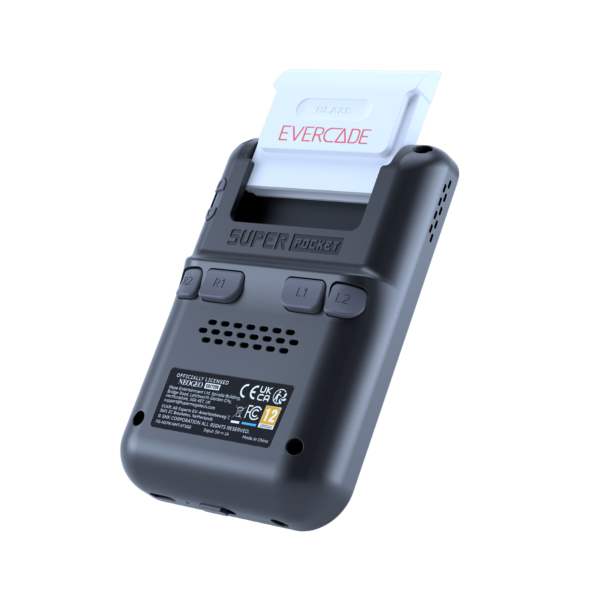 HyperMegaTech Super Pocket NEOGEO Edition - Console pack by Blaze The Chelsea Gamer