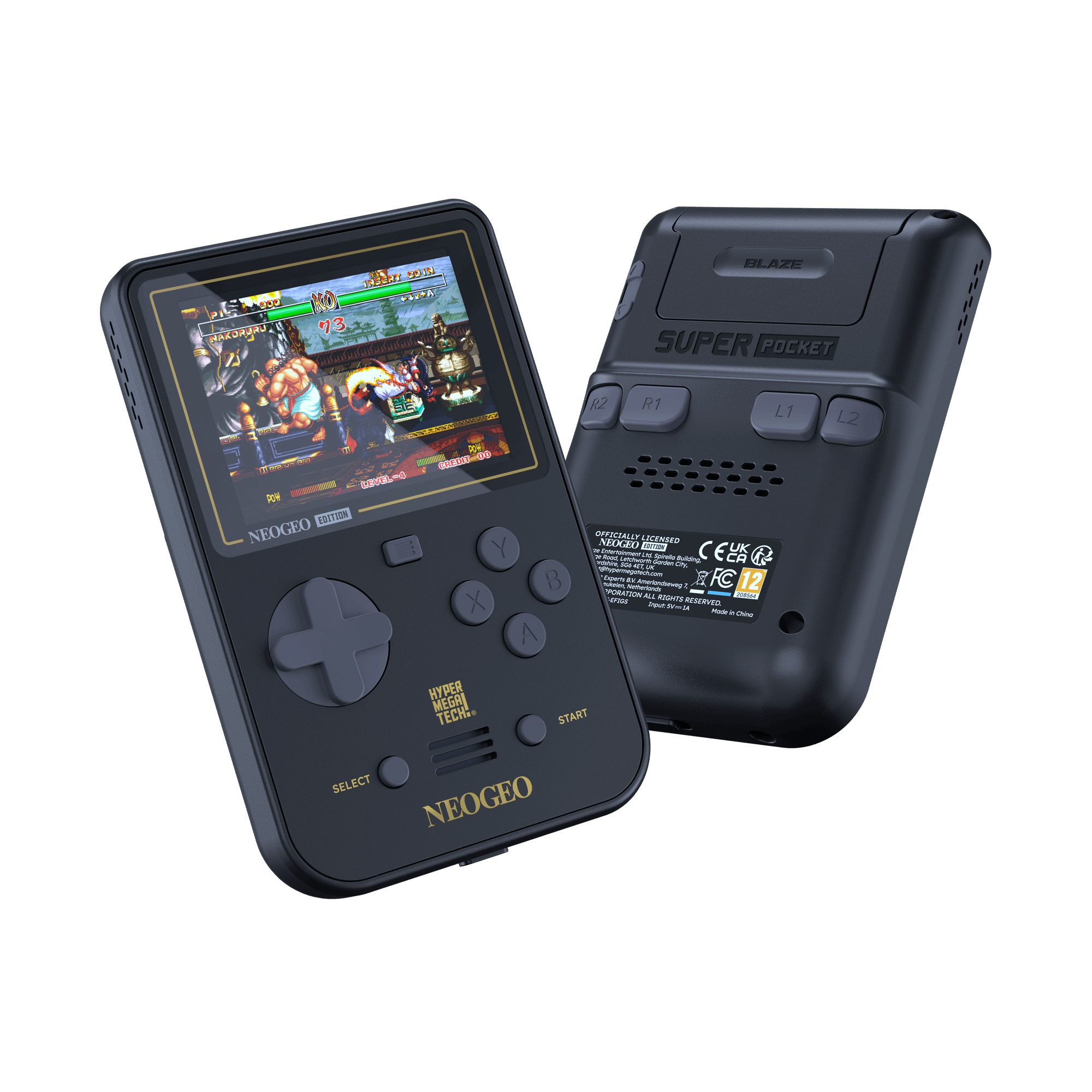 HyperMegaTech Super Pocket NEOGEO Edition - Console pack by Blaze The Chelsea Gamer