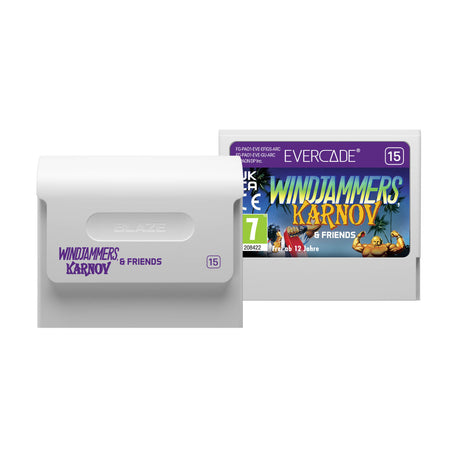 Windjammers, Karnov & Friends - Evercade - Video Games by Blaze The Chelsea Gamer