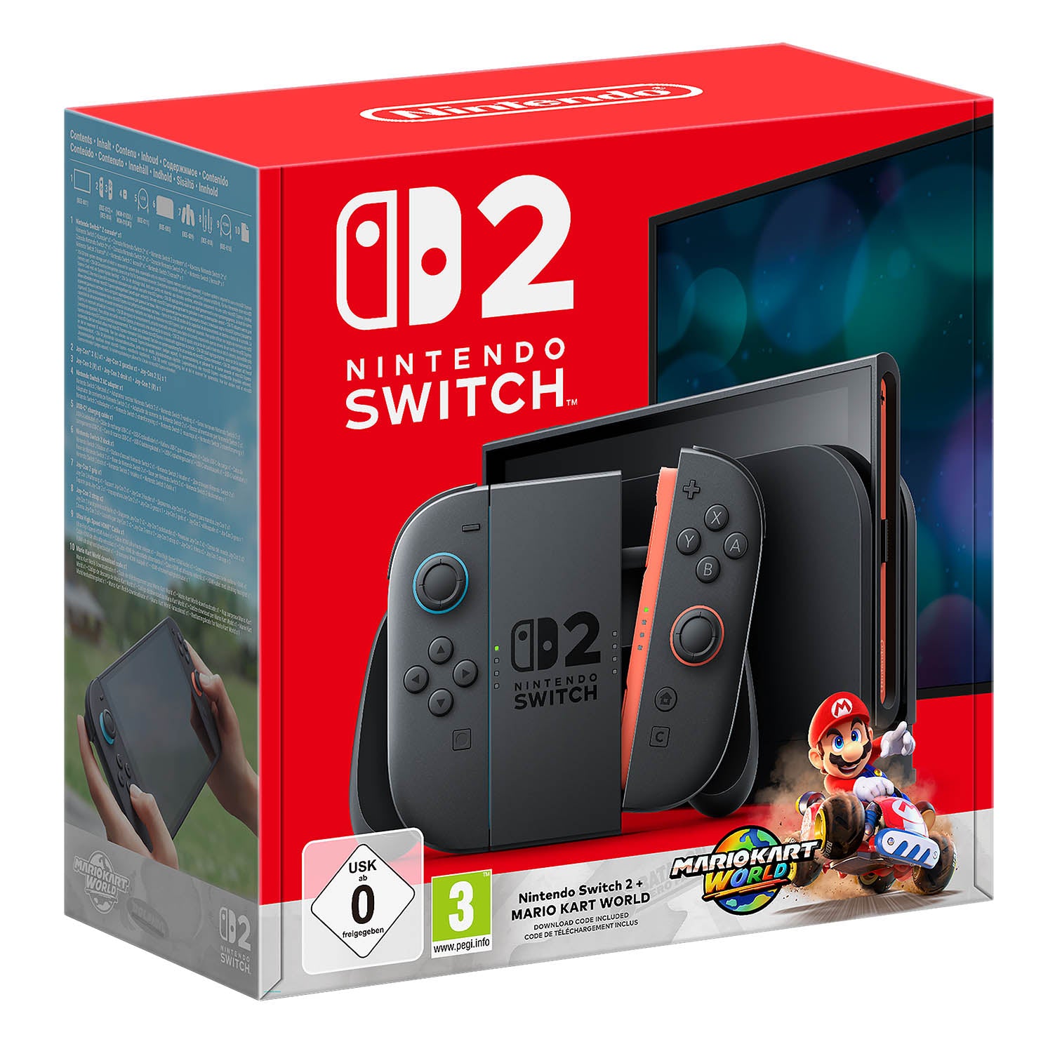 Nintendo Switch 2 + Mario Kart World Bundle (Internal Stock) - Console pack by Nintendo The Chelsea Gamer