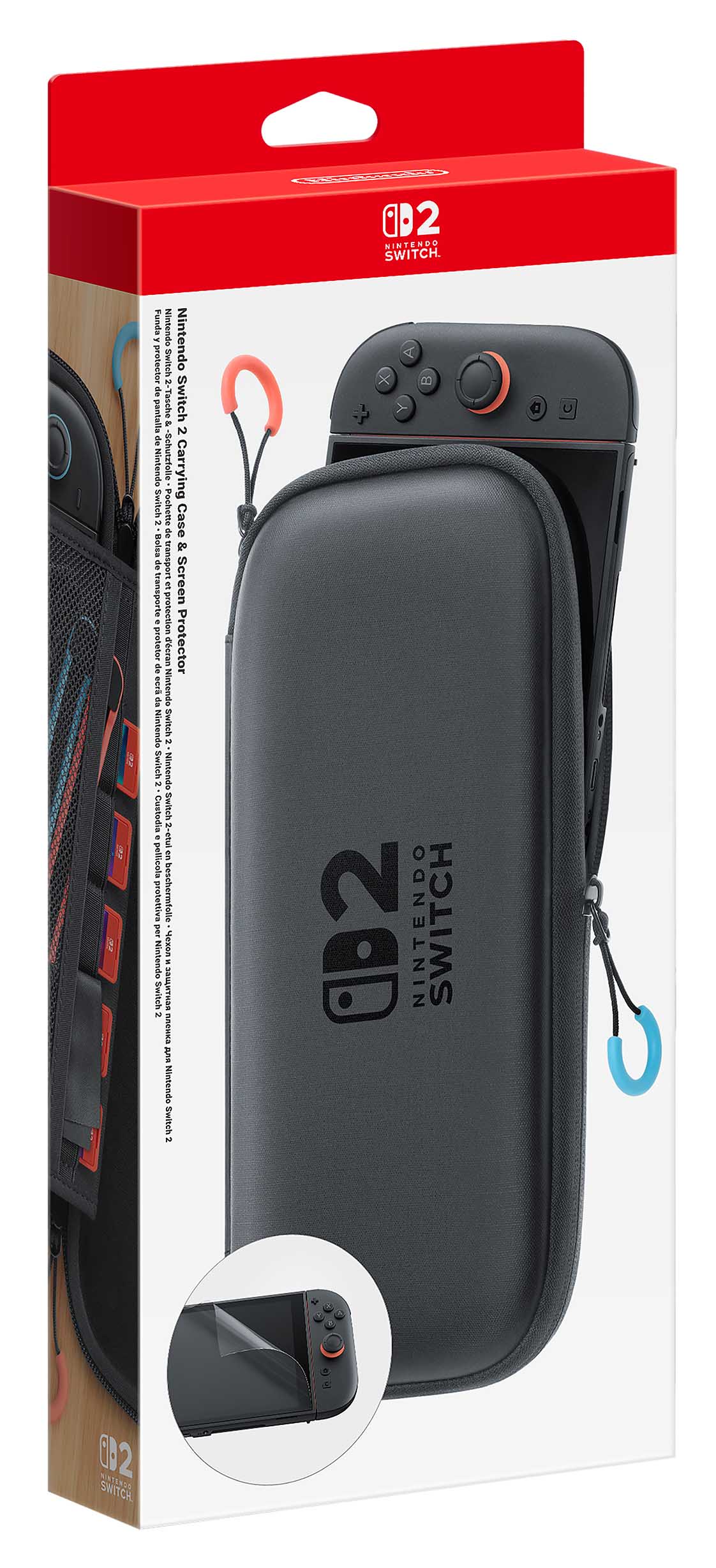 Nintendo Switch 2 Carrying Case & Screen Protector - Console Accessories by Nintendo The Chelsea Gamer