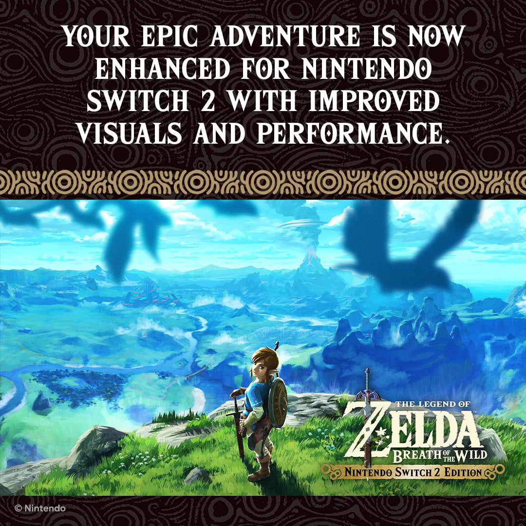 The Legend of Zelda: Breath of the Wild - Nintendo Switch 2 Edition - Video Games by Nintendo The Chelsea Gamer