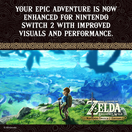 The Legend of Zelda: Breath of the Wild - Nintendo Switch 2 Edition - Video Games by Nintendo The Chelsea Gamer