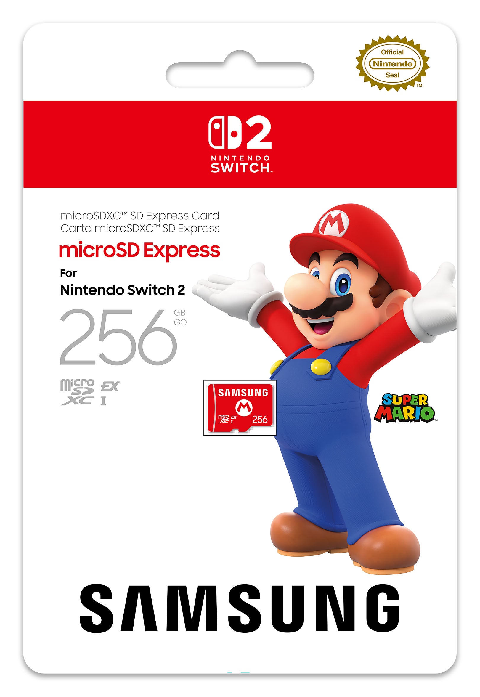 Samsung microSD Express Card (256GB) for Nintendo Switch 2 - Console Accessories by Samsung The Chelsea Gamer