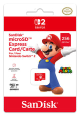 SanDisk microSD Express Card (256GB) for Nintendo Switch 2 - Console Accessories by Sandisk The Chelsea Gamer
