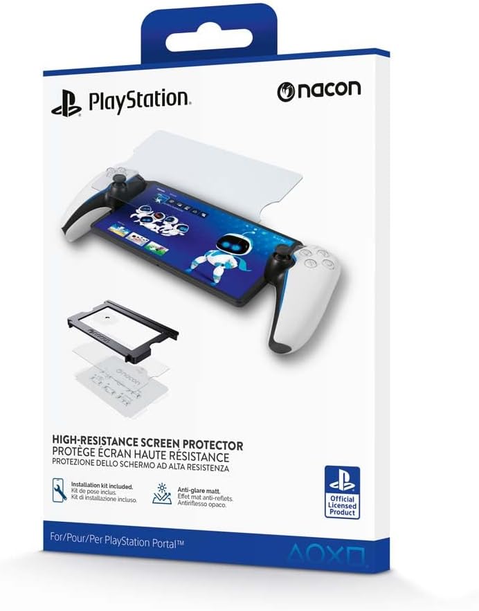 Tempered Glass Screen Protector for PlayStation Portal™ - Console Accessories by Nacon The Chelsea Gamer