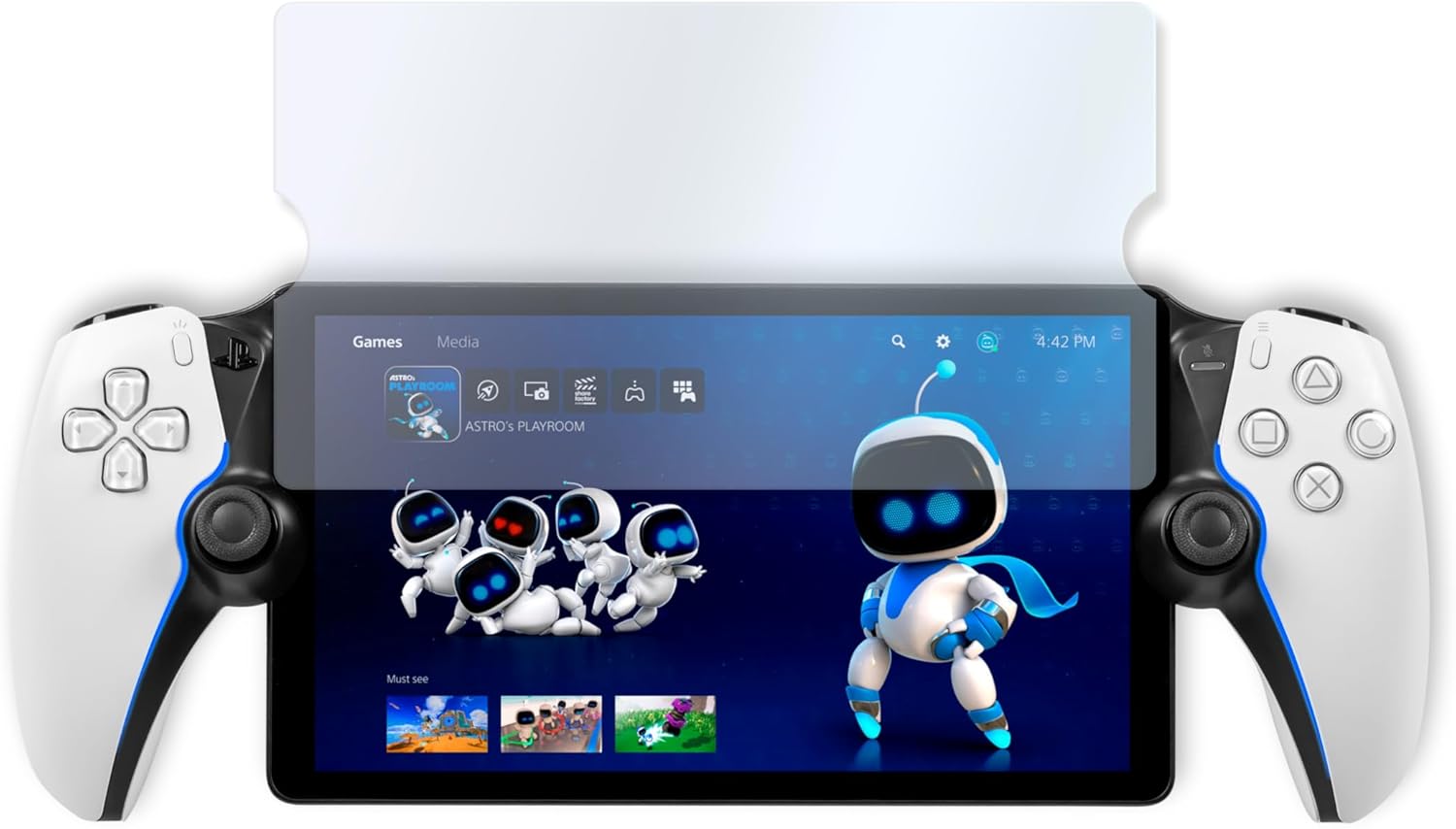 Tempered Glass Screen Protector for PlayStation Portal™ - Console Accessories by Nacon The Chelsea Gamer