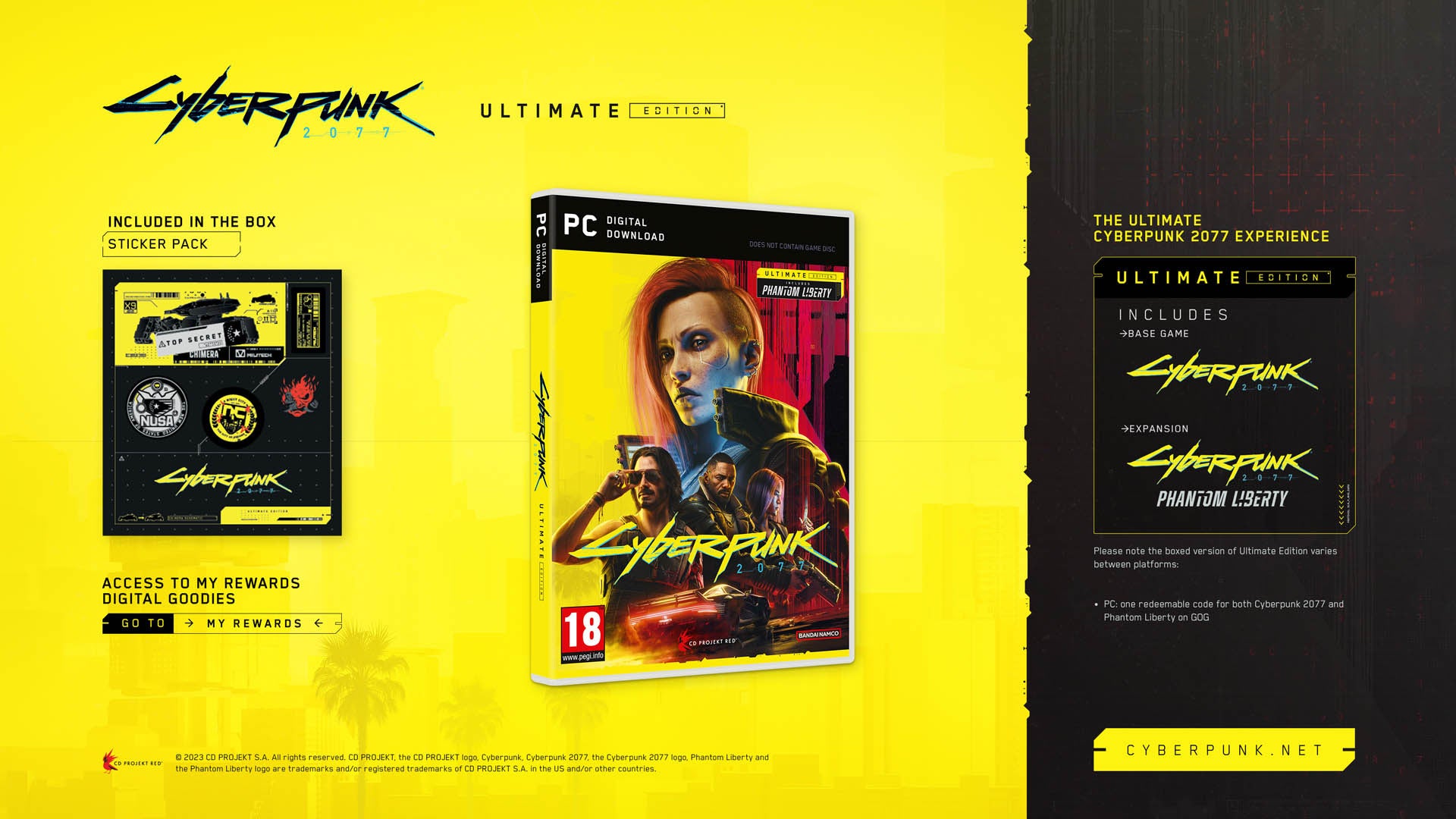 Cyberpunk 2077 Ultimate Edition - Nintendo Switch 2 - Video Games by Bandai Namco Entertainment The Chelsea Gamer