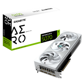 Gigabyte NVIDIA GeForce RTX 5070 AERO OC 12G Graphics Card - Core Components by Gigabyte The Chelsea Gamer