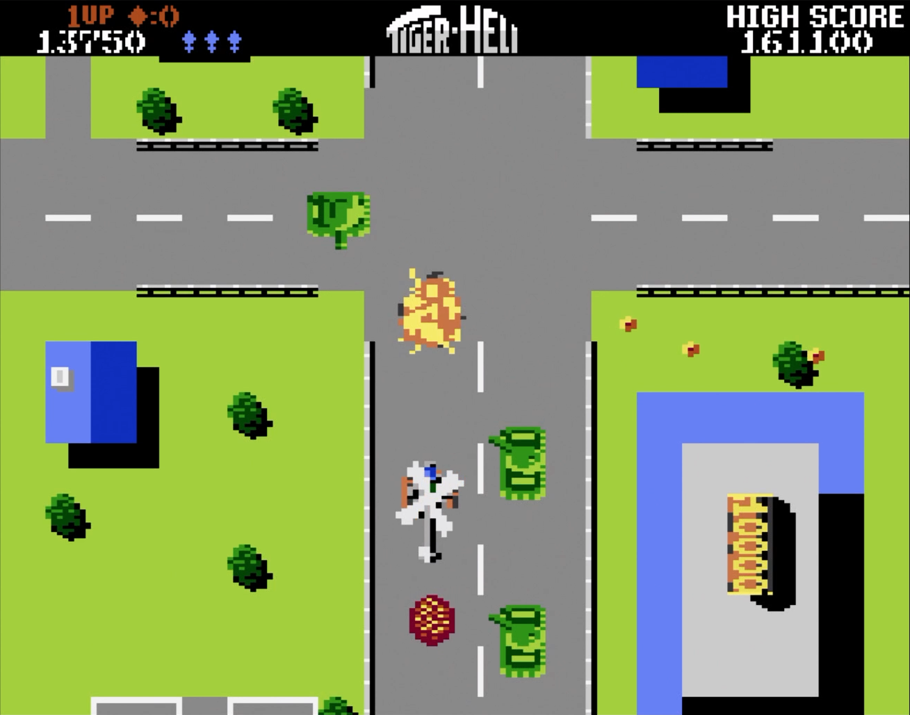 Tiger-Heli - Atari 7800 Cartridge - Video Games by Atari The Chelsea Gamer