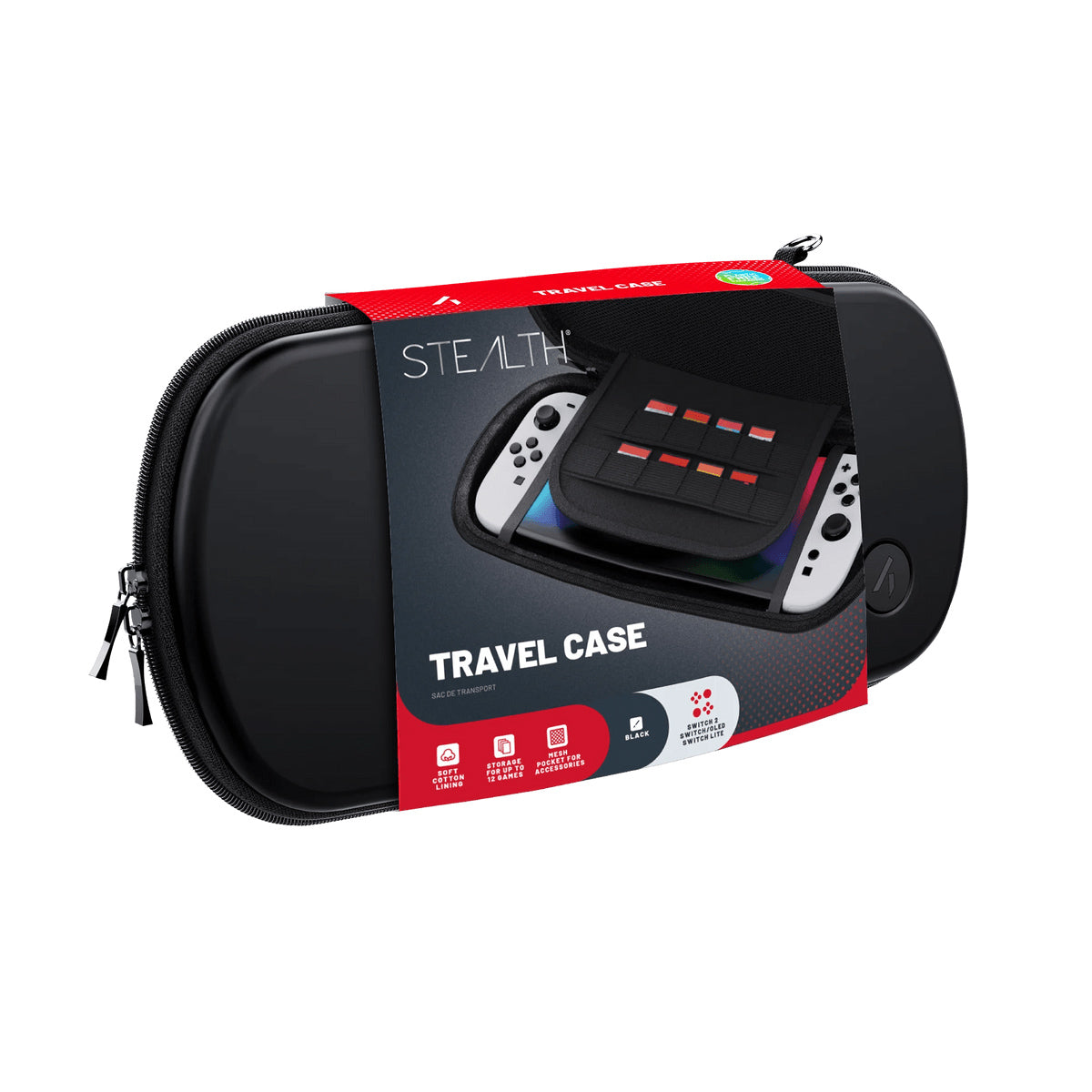 STEALTH Travel Case for Switch 2 / Switch / Switch Lite - Console Accessories by ABP Technology The Chelsea Gamer