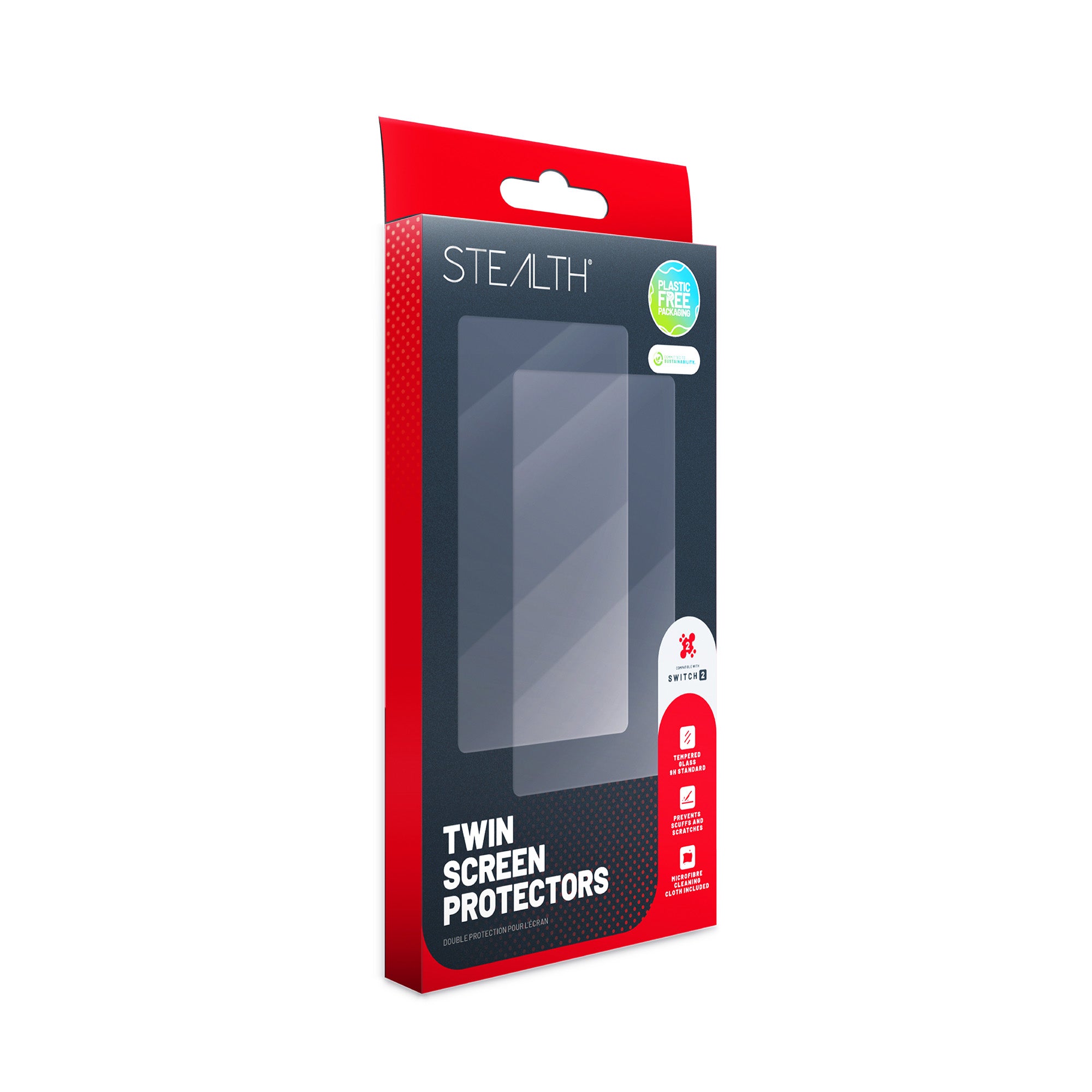 STEALTH Twin Screen Protectors for Nintendo Switch 2 - Console Accessories by ABP Technology The Chelsea Gamer
