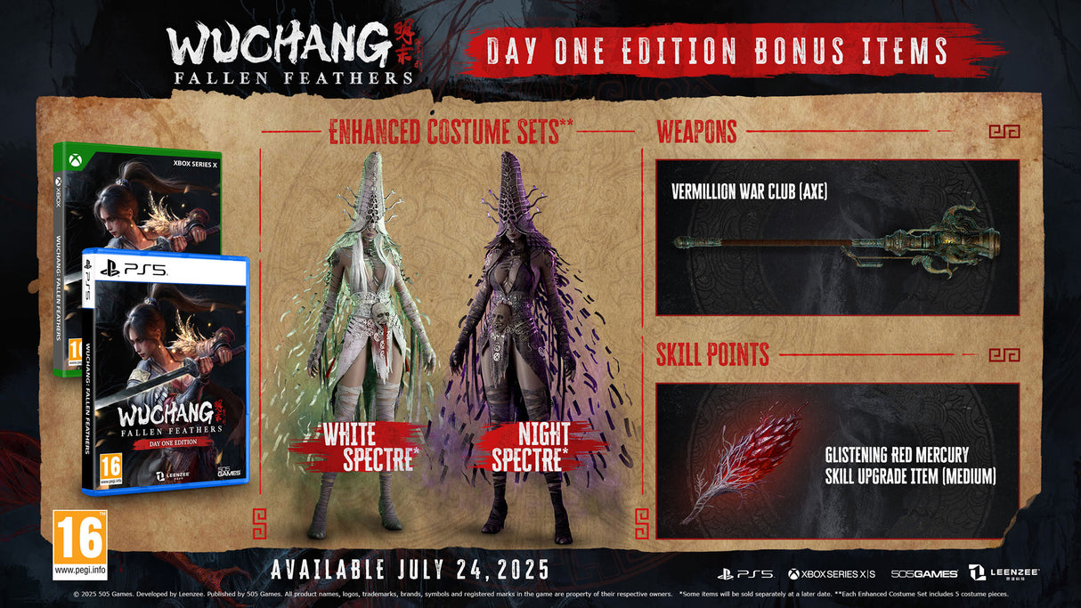 WUCHANG: Fallen Feathers - Day One Edition - Xbox Series X - Video Games by U&I The Chelsea Gamer