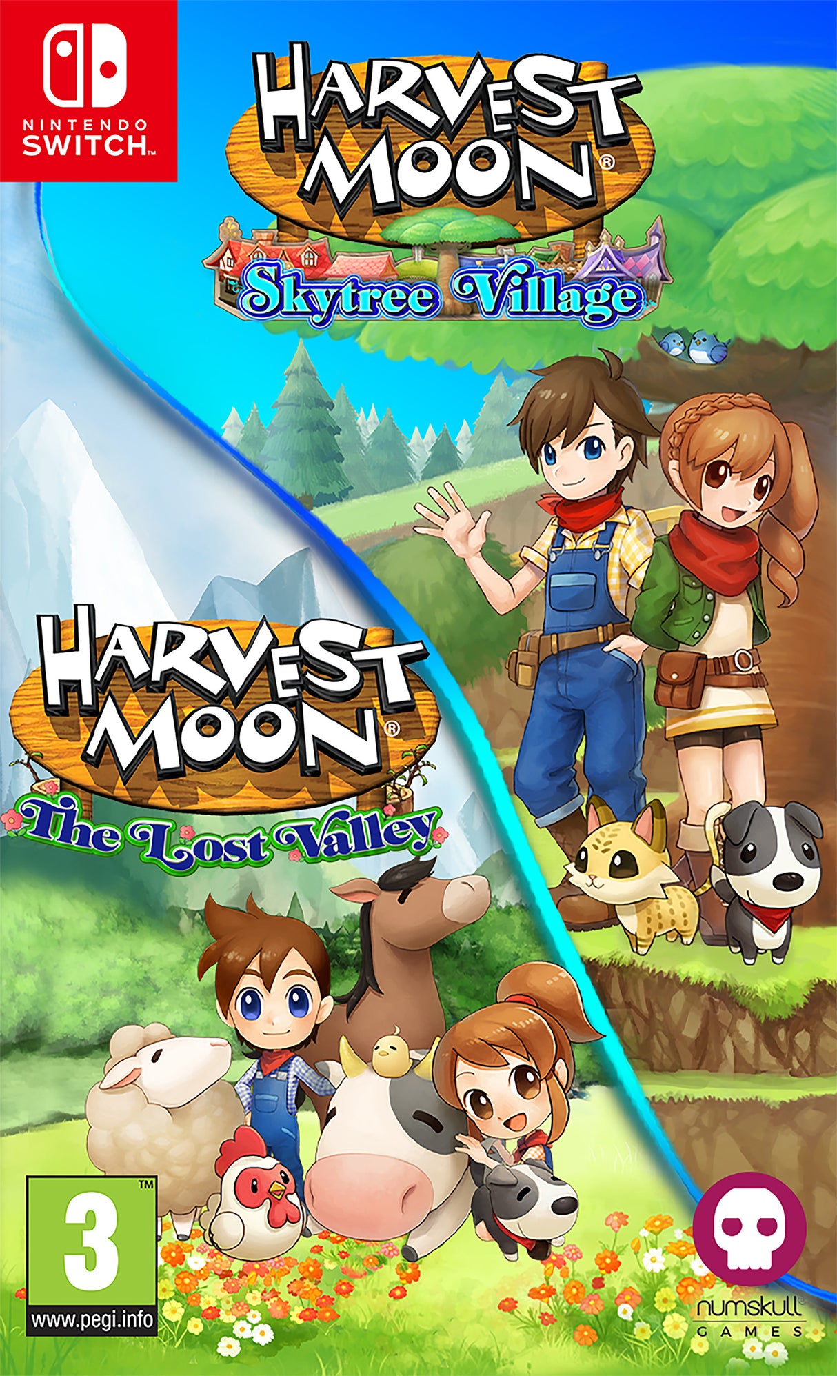Harvest Moon: The Lost Valley & Skytree Village - Nintendo Switch - Video Games by Numskull Games The Chelsea Gamer