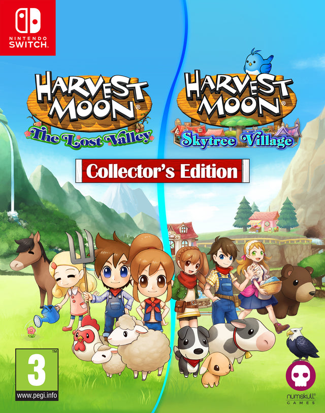 Harvest Moon: The Lost Valley & Skytree Village - Collector's Edition - Nintendo Switch - Video Games by Numskull Games The Chelsea Gamer