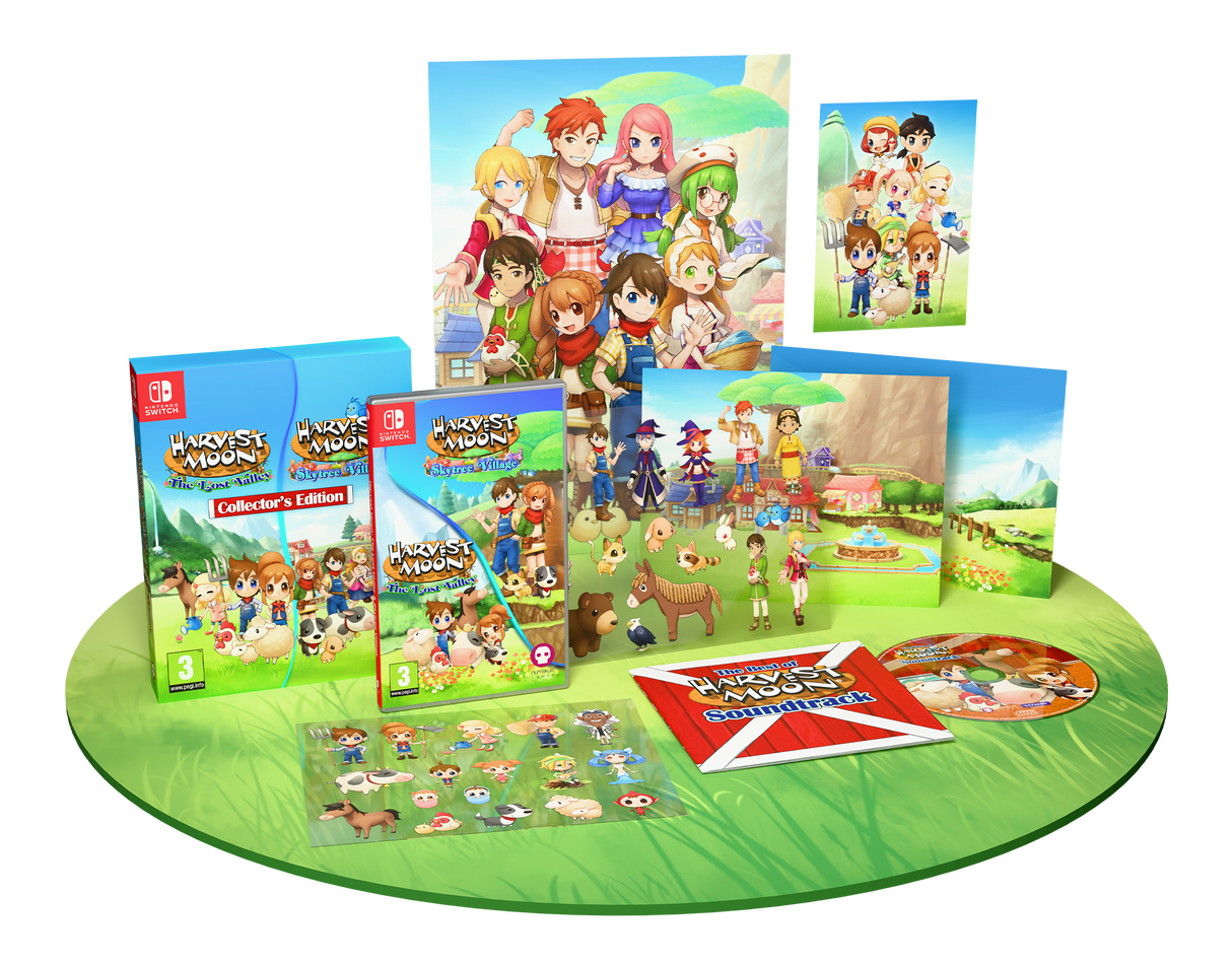 Harvest Moon: The Lost Valley & Skytree Village - Collector's Edition - Nintendo Switch - Video Games by Numskull Games The Chelsea Gamer