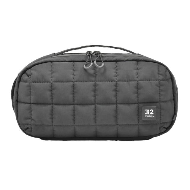 HORI Puff Pouch (Black) for Nintendo Switch 2 - Console Accessories by HORI The Chelsea Gamer
