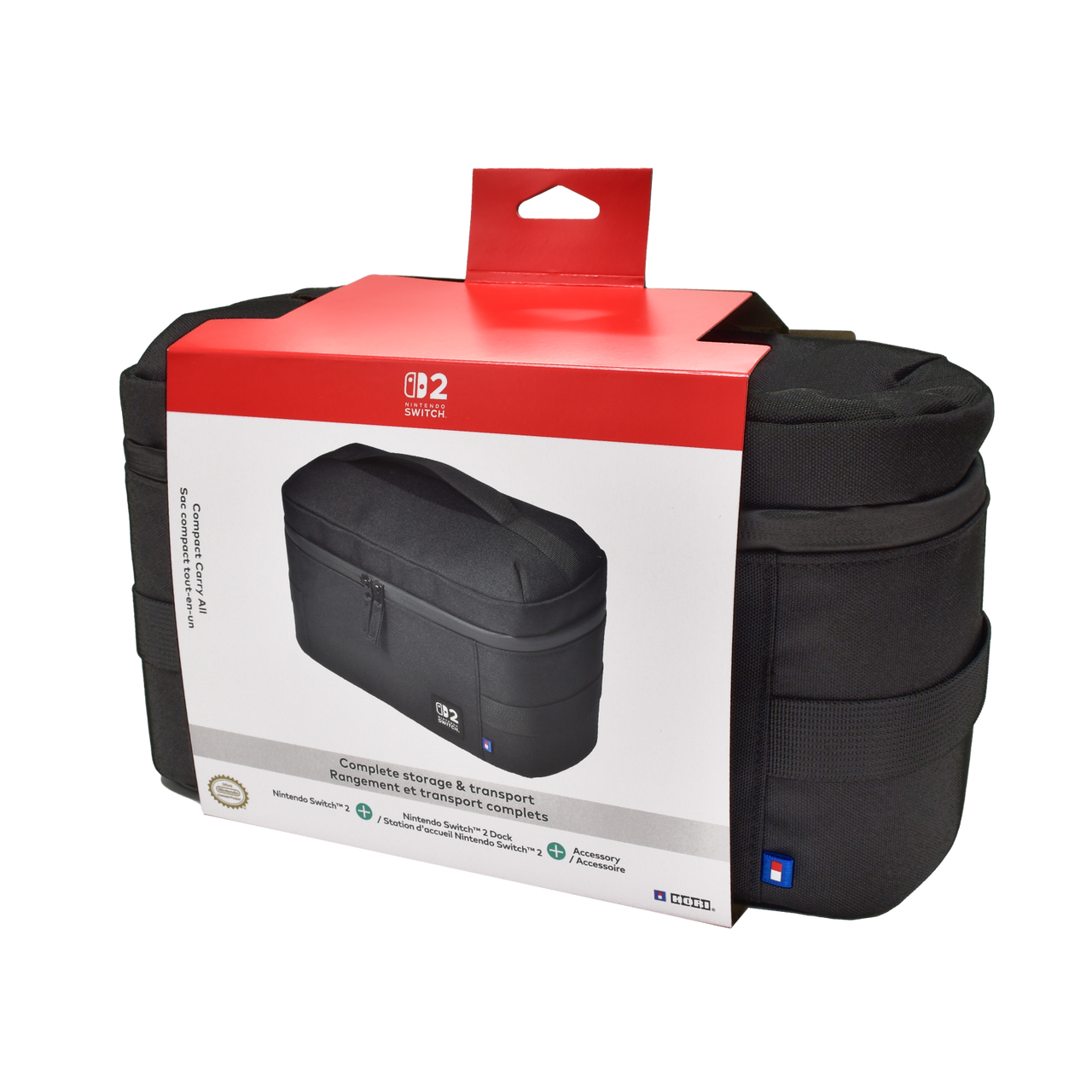 HORI Compact Carry All (Black) for Nintendo Switch 2 - Console Accessories by HORI The Chelsea Gamer