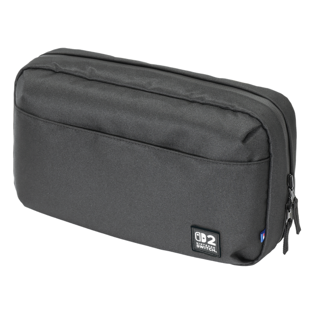 HORI Reversible Travel Pouch (Black) for Nintendo Switch 2 - Console Accessories by HORI The Chelsea Gamer