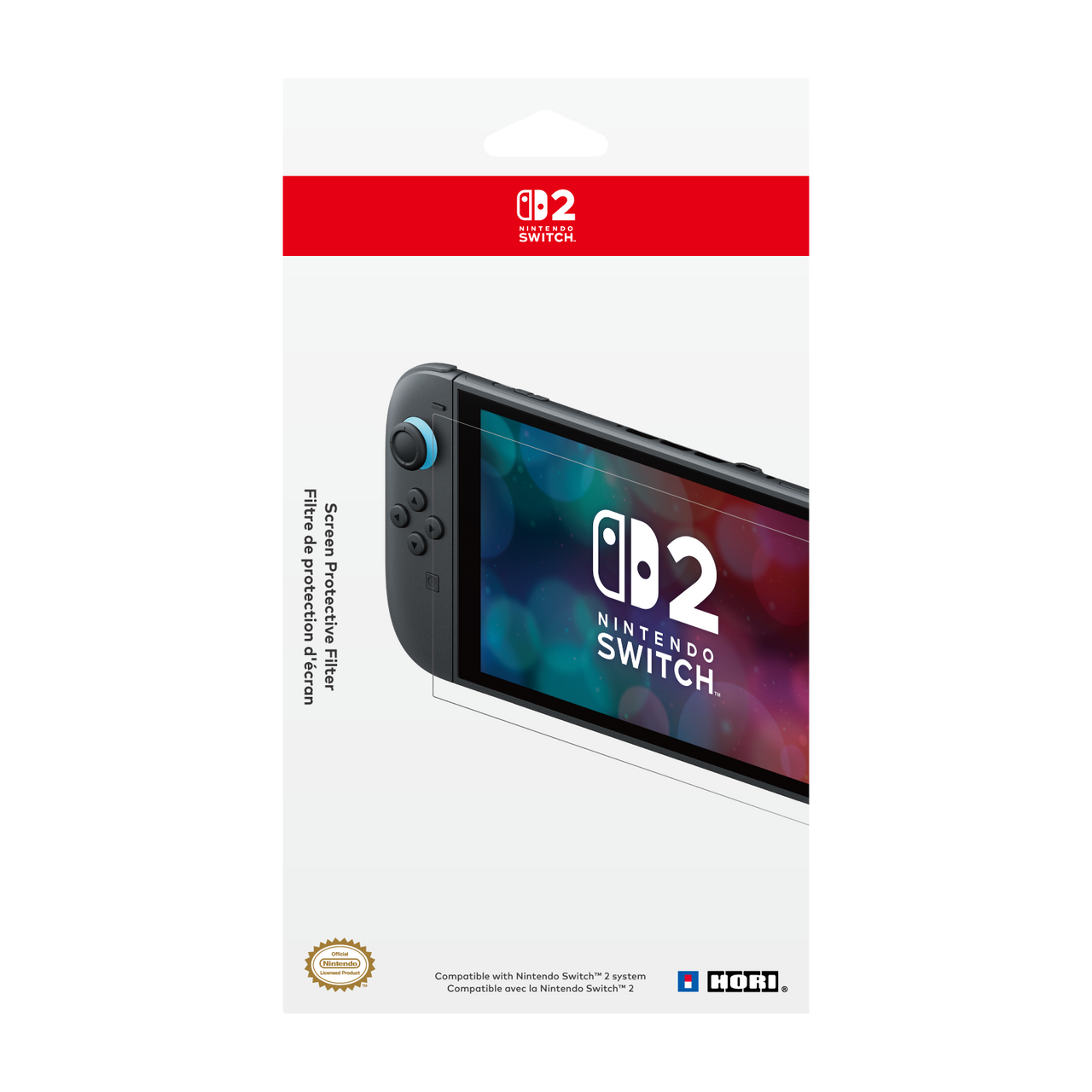 HORI Screen Protective Filter for Nintendo Switch 2 - Console Accessories by HORI The Chelsea Gamer