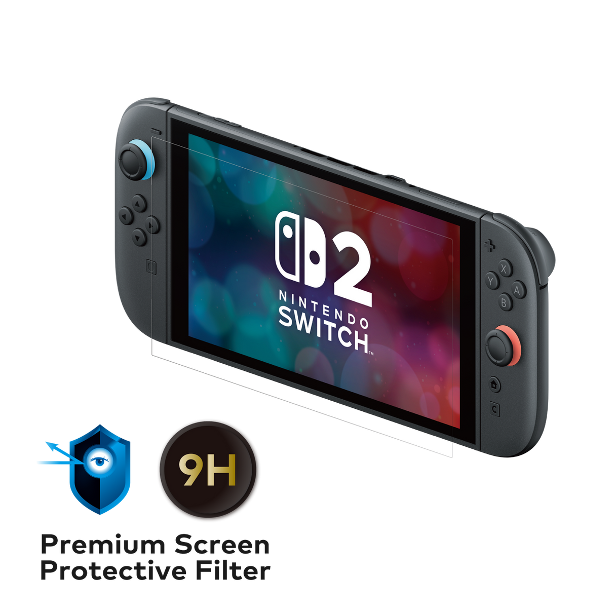 HORI Premium Screen Protective Filter for Nintendo Switch 2 - Console Accessories by HORI The Chelsea Gamer