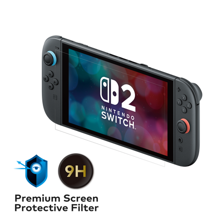 HORI Premium Screen Protective Filter for Nintendo Switch 2 - Console Accessories by HORI The Chelsea Gamer