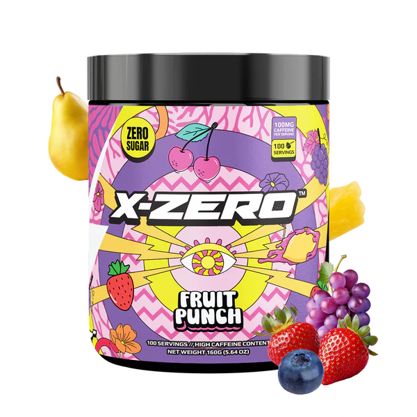 X-Zero - Fruit Punch (160g / 100 Servings) - Merchandise by X-Zero The Chelsea Gamer