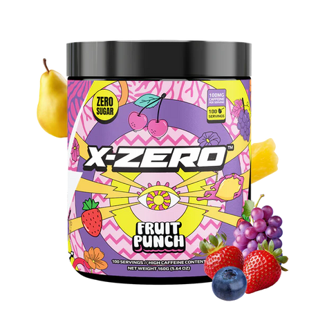 X-Zero - Fruit Punch (160g / 100 Servings) - Merchandise by X-Zero The Chelsea Gamer