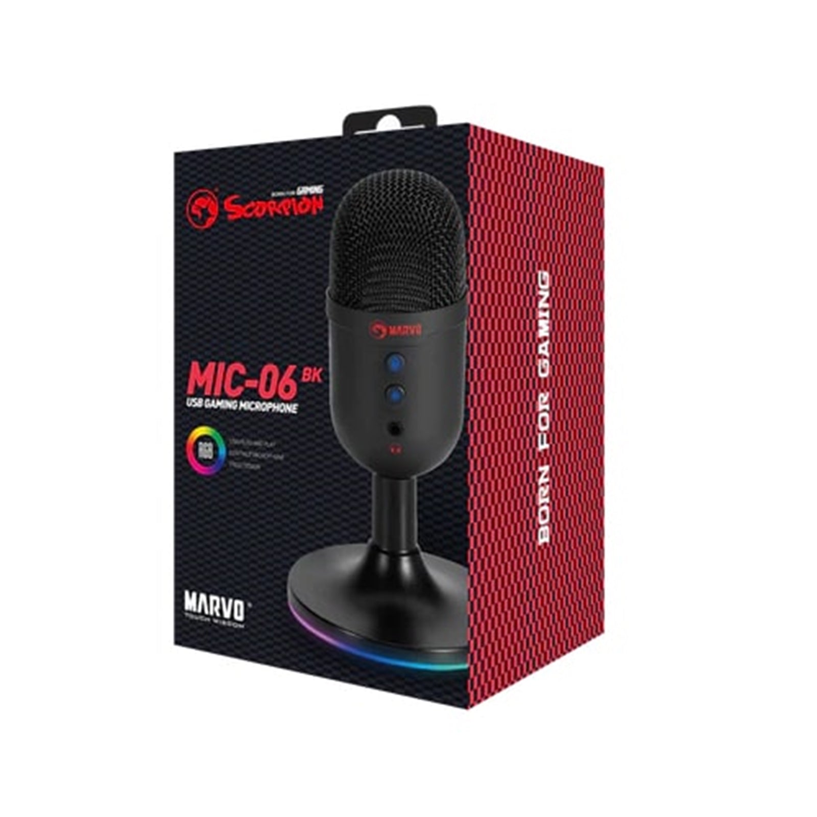 Scorpion MIC-06 Blast 40 Microphone - Black - Console Accessories by Marvo The Chelsea Gamer