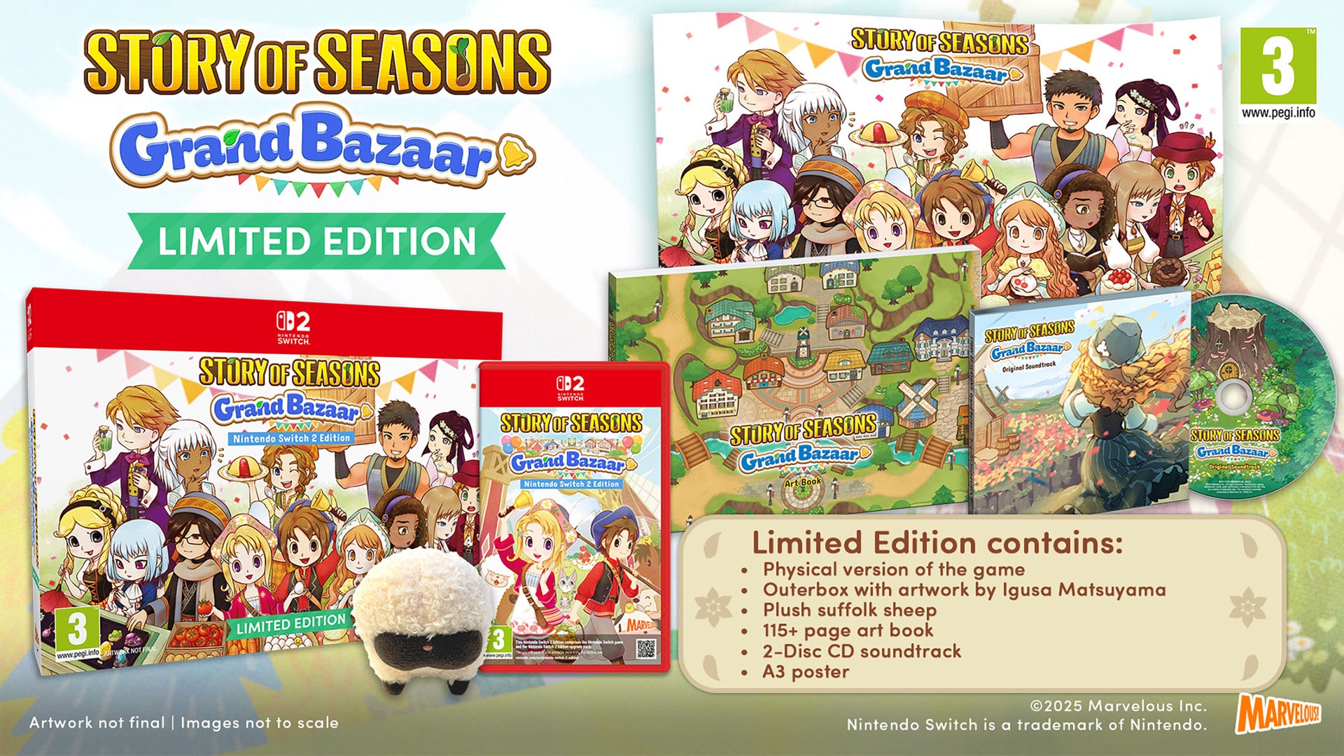 STORY OF SEASONS: Grand Bazaar - Limited Edition - Nintendo Switch - Video Games by U&I The Chelsea Gamer