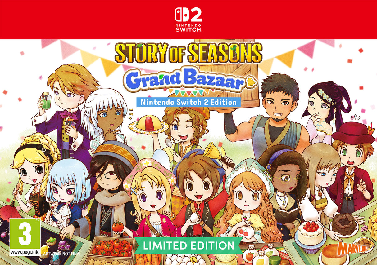 STORY OF SEASONS: Grand Bazaar - Limited Edition - Nintendo Switch 2 - Video Games by U&I The Chelsea Gamer