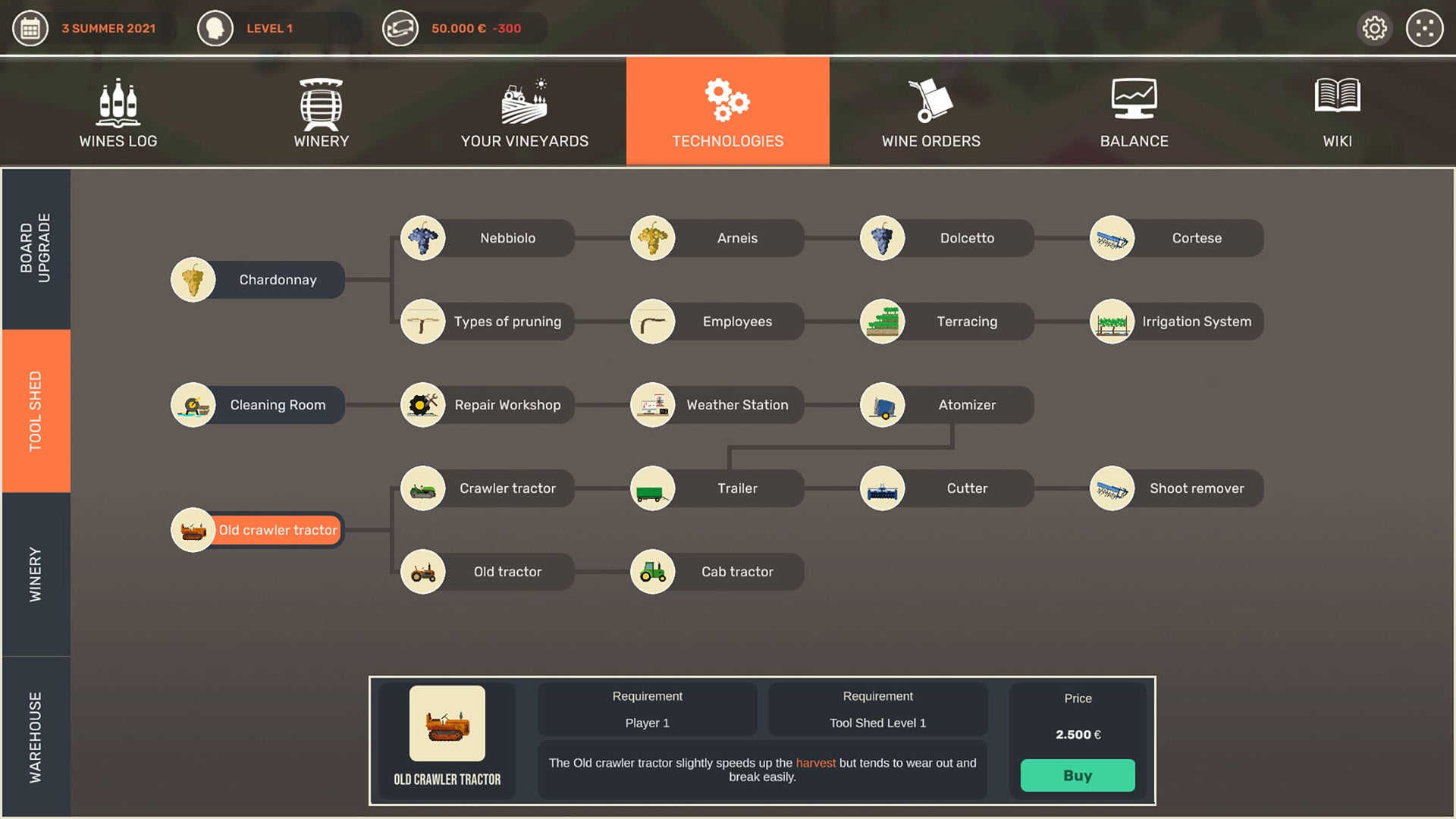 Hundred Days Wine Making Simulator - PlayStation 5 - Video Games by Contact Sales The Chelsea Gamer