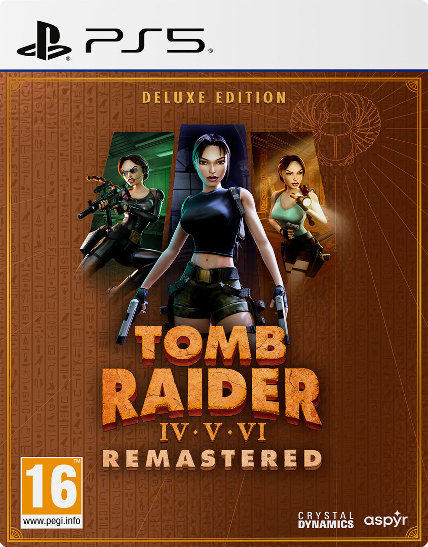 Tomb Raider IV-VI Remastered Starring Lara Croft: Deluxe Edition - PlayStation 5 - Video Games by U&I The Chelsea Gamer