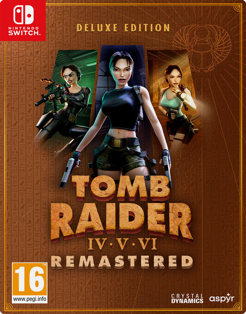 Tomb Raider IV-VI Remastered Starring Lara Croft: Deluxe Edition - Nintendo Switch - Video Games by U&I The Chelsea Gamer