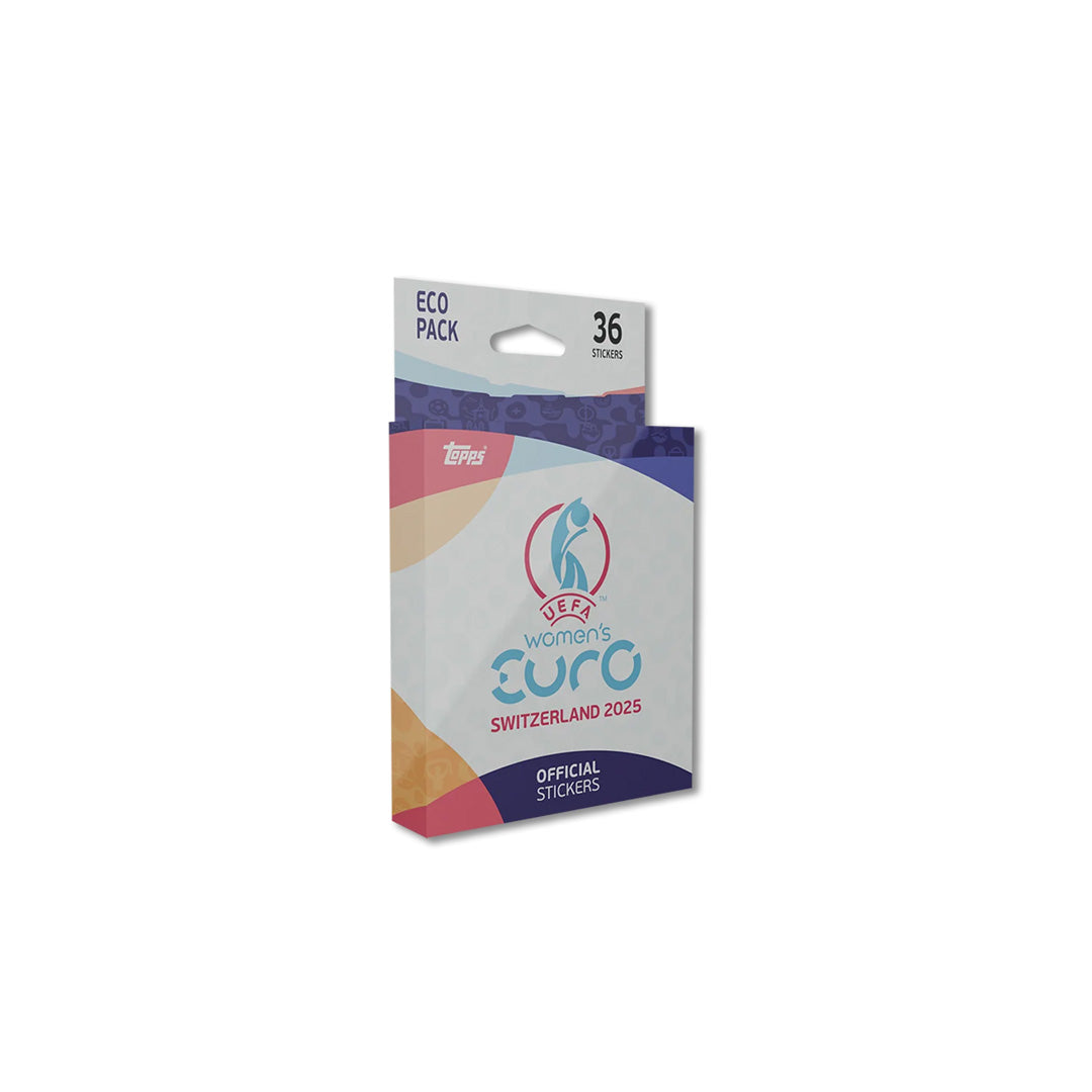 Official Women's Euros 2025 Sticker Collection - Eco Pack - Merchandise by Topps The Chelsea Gamer