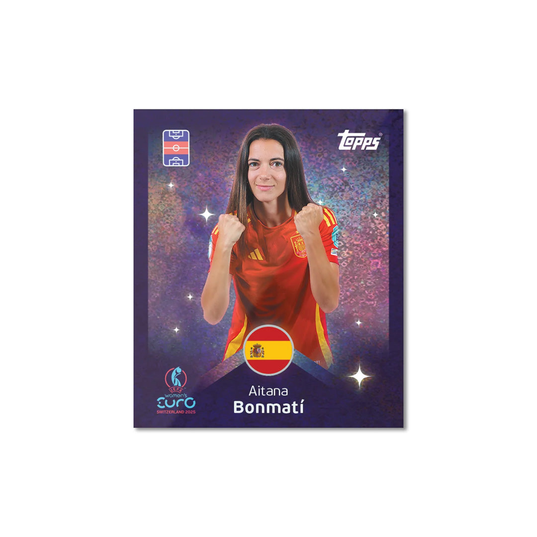 Official Women's Euros 2025 Sticker Collection - Eco Pack - Merchandise by Topps The Chelsea Gamer