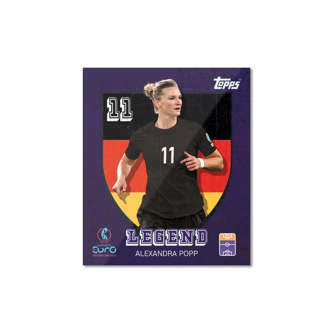 Official Women's Euros 2025 Sticker Collection - Eco Pack - Merchandise by Topps The Chelsea Gamer